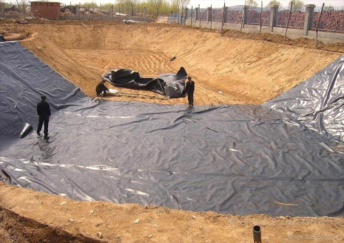 防滲土工膜鋪設工程